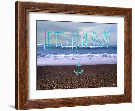 Let’s Run Away 3-Kimberly Glover-Framed Giclee Print