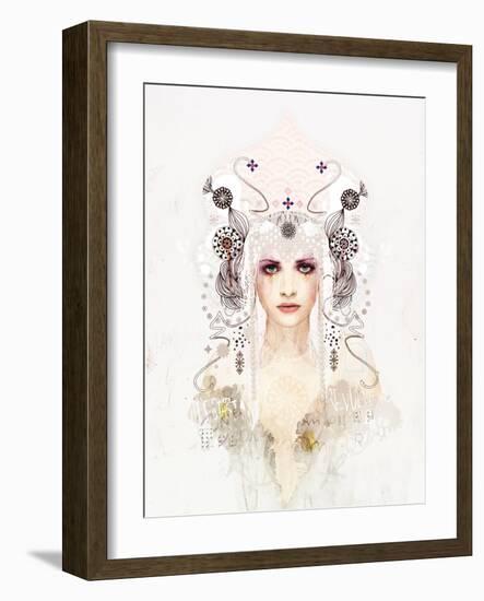 Let's Start a Revolution-Mydeadpony-Framed Art Print