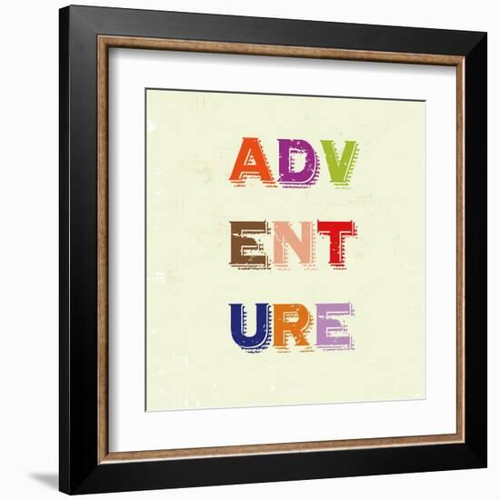 Let's Travel 3-Z Studio-Framed Art Print