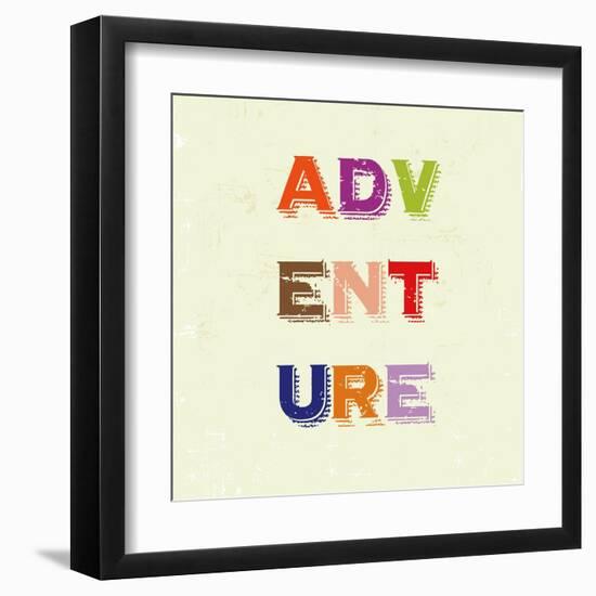 Let's Travel 3-Z Studio-Framed Art Print