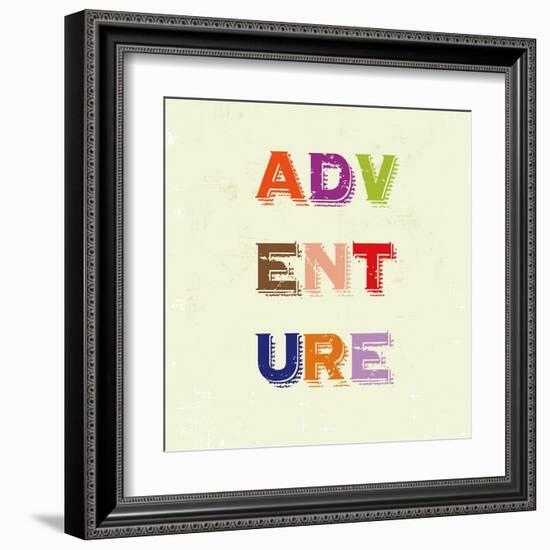 Let's Travel 3-Z Studio-Framed Art Print