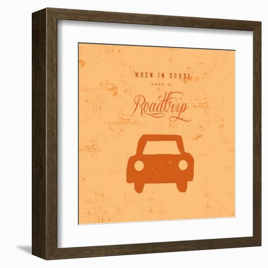 Let's Travel 4-Z Studio-Framed Art Print