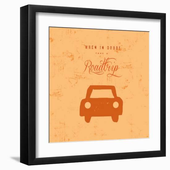 Let's Travel 4-Z Studio-Framed Art Print