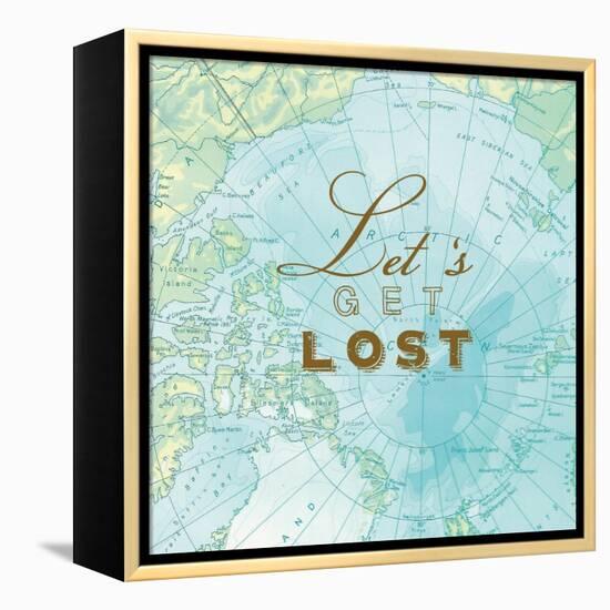 Let's Travel 5-Z Studio-Framed Stretched Canvas