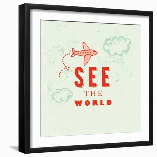 Let's Travel 6-Z Studio-Framed Premium Giclee Print