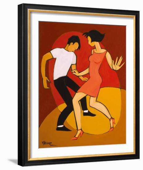 Let's Twist Again-Marsha Hammel-Framed Giclee Print