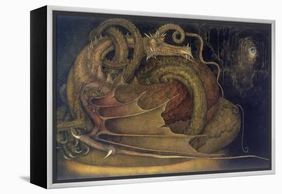 Let Sleeping Dragons Lie, 1979-Wayne Anderson-Framed Premier Image Canvas