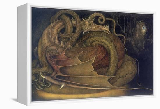 Let Sleeping Dragons Lie, 1979-Wayne Anderson-Framed Premier Image Canvas