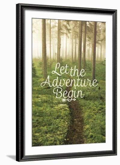 Let the Adventure Begin-Andreas Stridsberg-Framed Giclee Print