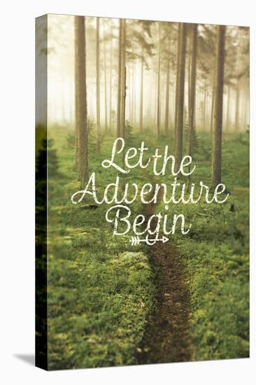 Let the Adventure Begin-Andreas Stridsberg-Framed Stretched Canvas