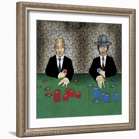 Let the Chips Fall-Kc Haxton-Framed Art Print