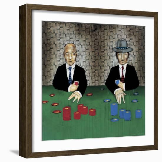 Let the Chips Fall-Kc Haxton-Framed Art Print