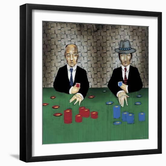 Let the Chips Fall-Kc Haxton-Framed Art Print