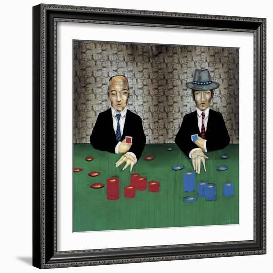 Let the Chips Fall-Kc Haxton-Framed Art Print