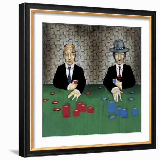 Let the Chips Fall-Kc Haxton-Framed Art Print