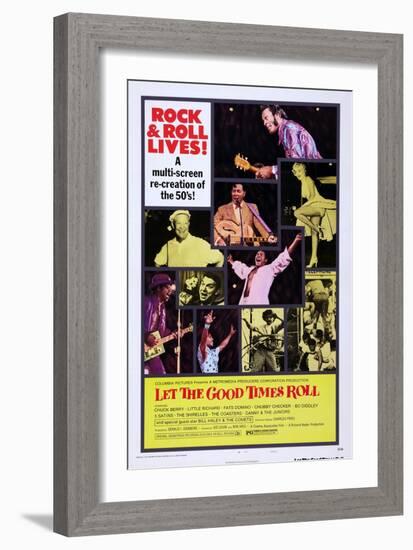 Let the Good Times Roll, 1973-null-Framed Art Print