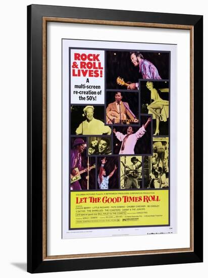 Let the Good Times Roll, 1973-null-Framed Art Print