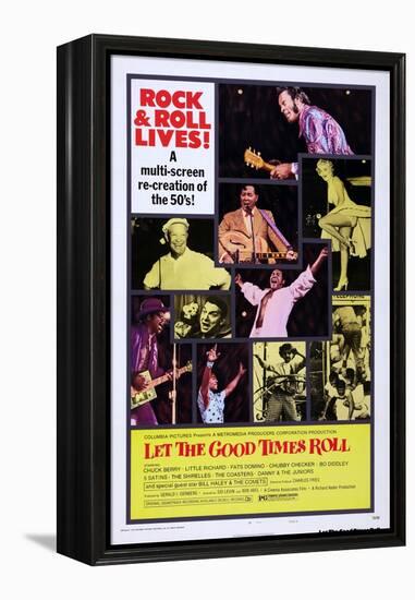 Let the Good Times Roll, 1973-null-Framed Stretched Canvas