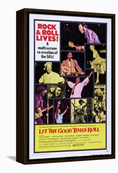 Let the Good Times Roll, 1973-null-Framed Stretched Canvas