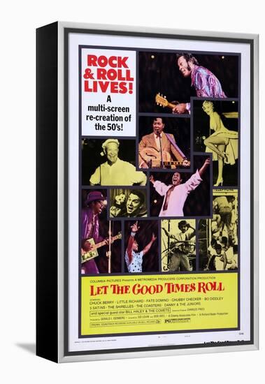 Let the Good Times Roll, 1973-null-Framed Stretched Canvas