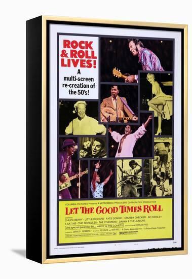 Let the Good Times Roll, 1973-null-Framed Stretched Canvas