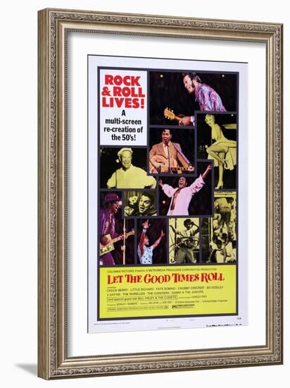 Let the Good Times Roll, 1973-null-Framed Premium Giclee Print