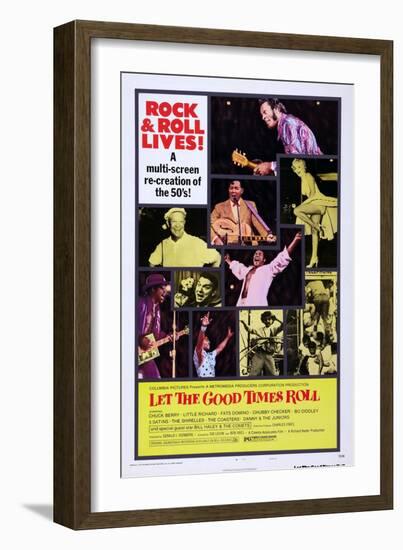 Let the Good Times Roll, 1973-null-Framed Premium Giclee Print