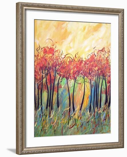 Let The Land Produce Vegetation Genesis 1-Ruth Palmer-Framed Art Print