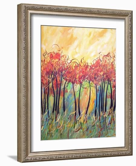 Let The Land Produce Vegetation Genesis 1-Ruth Palmer-Framed Art Print