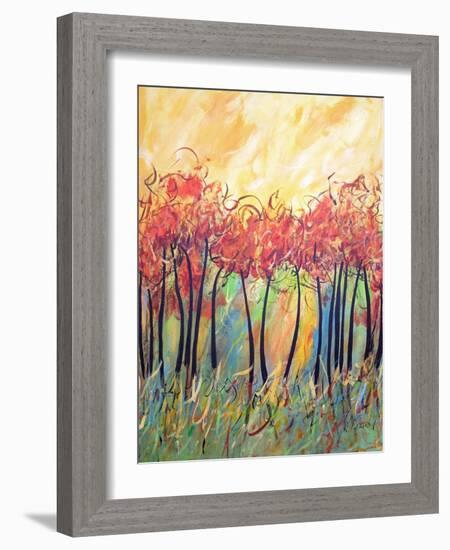 Let The Land Produce Vegetation Genesis 1-Ruth Palmer-Framed Art Print