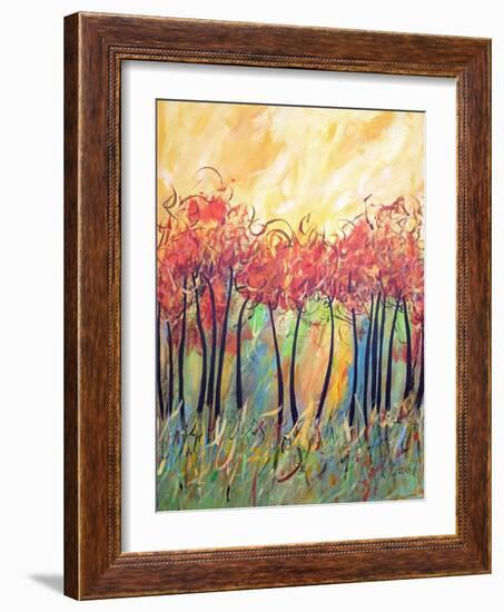 Let The Land Produce Vegetation Genesis 1-Ruth Palmer-Framed Art Print