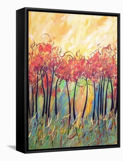 Let The Land Produce Vegetation Genesis 1-Ruth Palmer-Framed Stretched Canvas