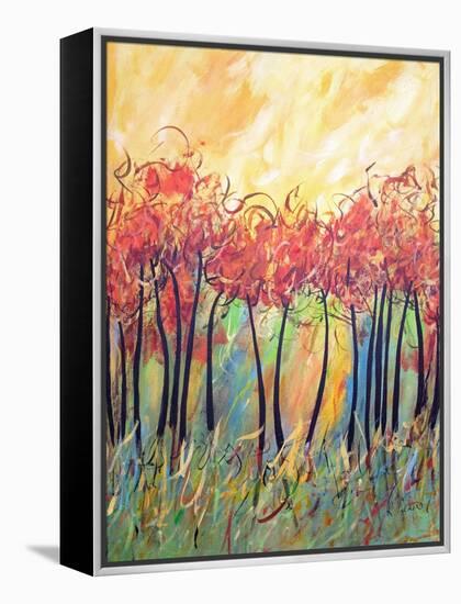 Let The Land Produce Vegetation Genesis 1-Ruth Palmer-Framed Stretched Canvas