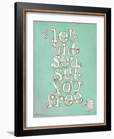 Let the Sea Set You Free-Robbin Rawlings-Framed Art Print