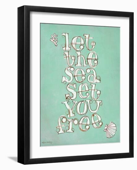 Let the Sea Set You Free-Robbin Rawlings-Framed Art Print