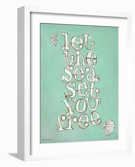 Let the Sea Set You Free-Robbin Rawlings-Framed Art Print