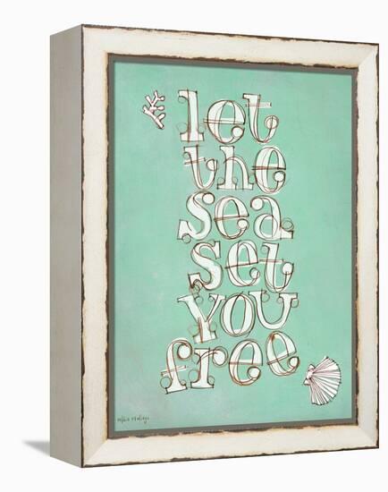 Let the Sea Set You Free-Robbin Rawlings-Framed Stretched Canvas