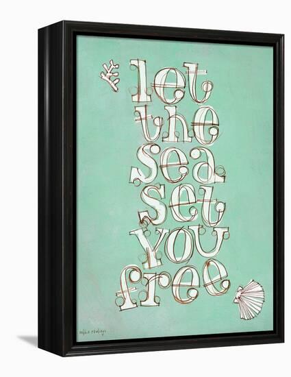 Let the Sea Set You Free-Robbin Rawlings-Framed Stretched Canvas