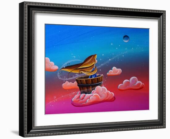 Let The Stars Take You There-Cindy Thornton-Framed Art Print