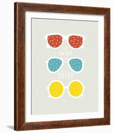 Let the Sun Shine-null-Framed Giclee Print