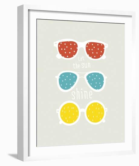 Let the Sun Shine-null-Framed Giclee Print