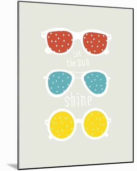 Let the Sun Shine-null-Mounted Giclee Print