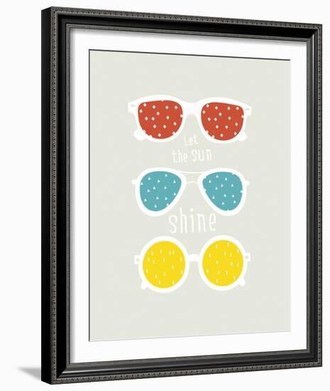 Let the Sun Shine-null-Framed Giclee Print