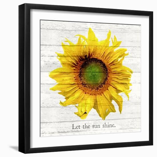 Let The Sun Shine-ALI Chris-Framed Giclee Print