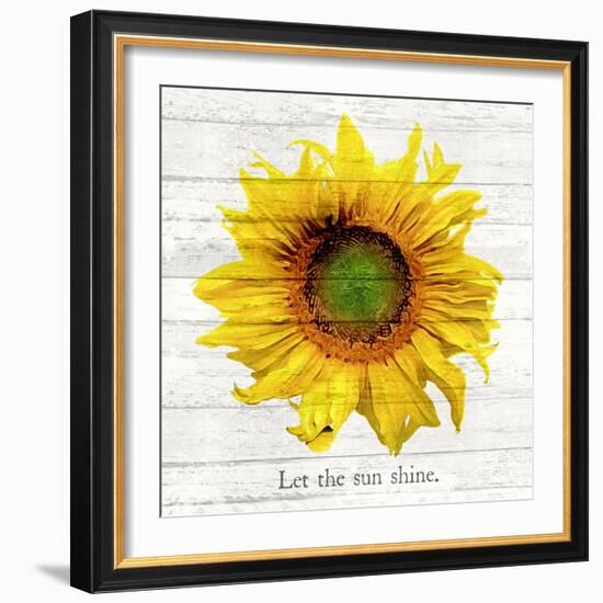 Let The Sun Shine-ALI Chris-Framed Giclee Print