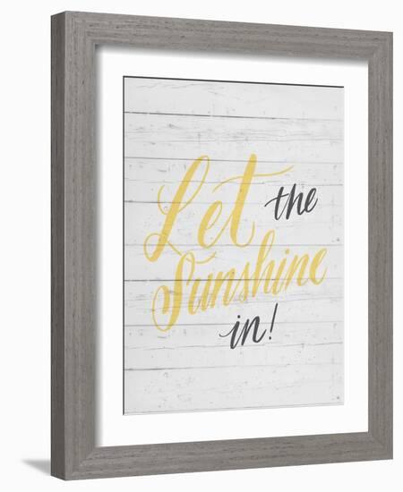 Let the Sunshine In-Ashley Santoro-Framed Giclee Print