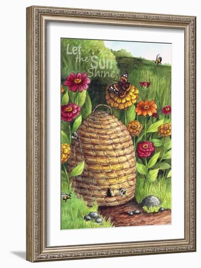 Let the Sunshine-Melinda Hipsher-Framed Giclee Print