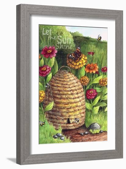 Let the Sunshine-Melinda Hipsher-Framed Giclee Print