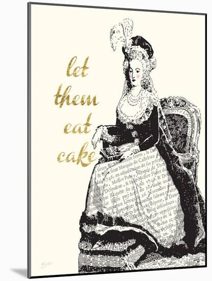 Let Them Eat Cake Vintage ePrint-Bella Dos Santos-Mounted Art Print