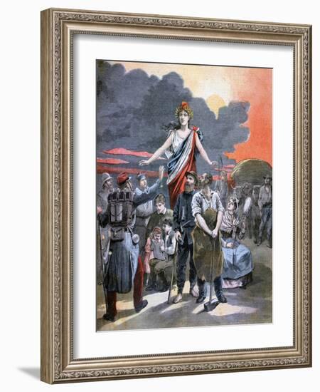 Let Us Speak About Another Thing!, 1893-Henri Meyer-Framed Giclee Print